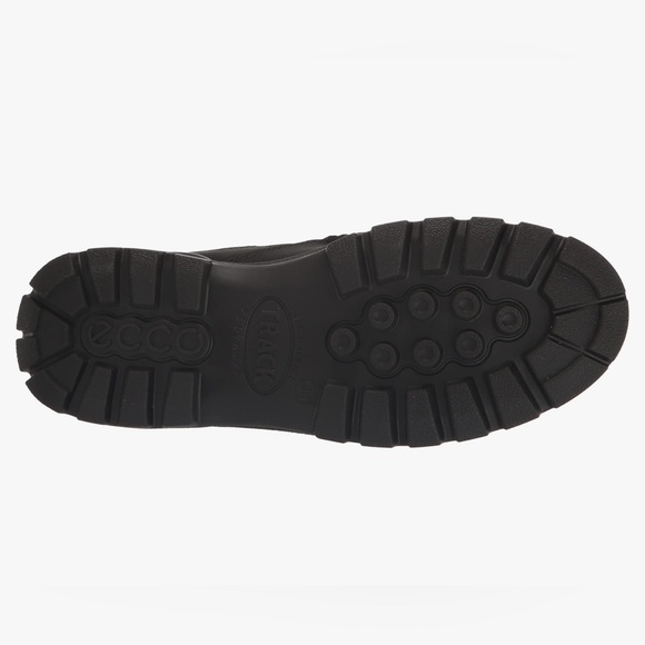 ECCO MENS TRACK 25 HYDROMAX BLACK NUBUCK WATER RESISTANT MOC TOE CLOG SIZE 8-8.5 - Picture 5 of 11